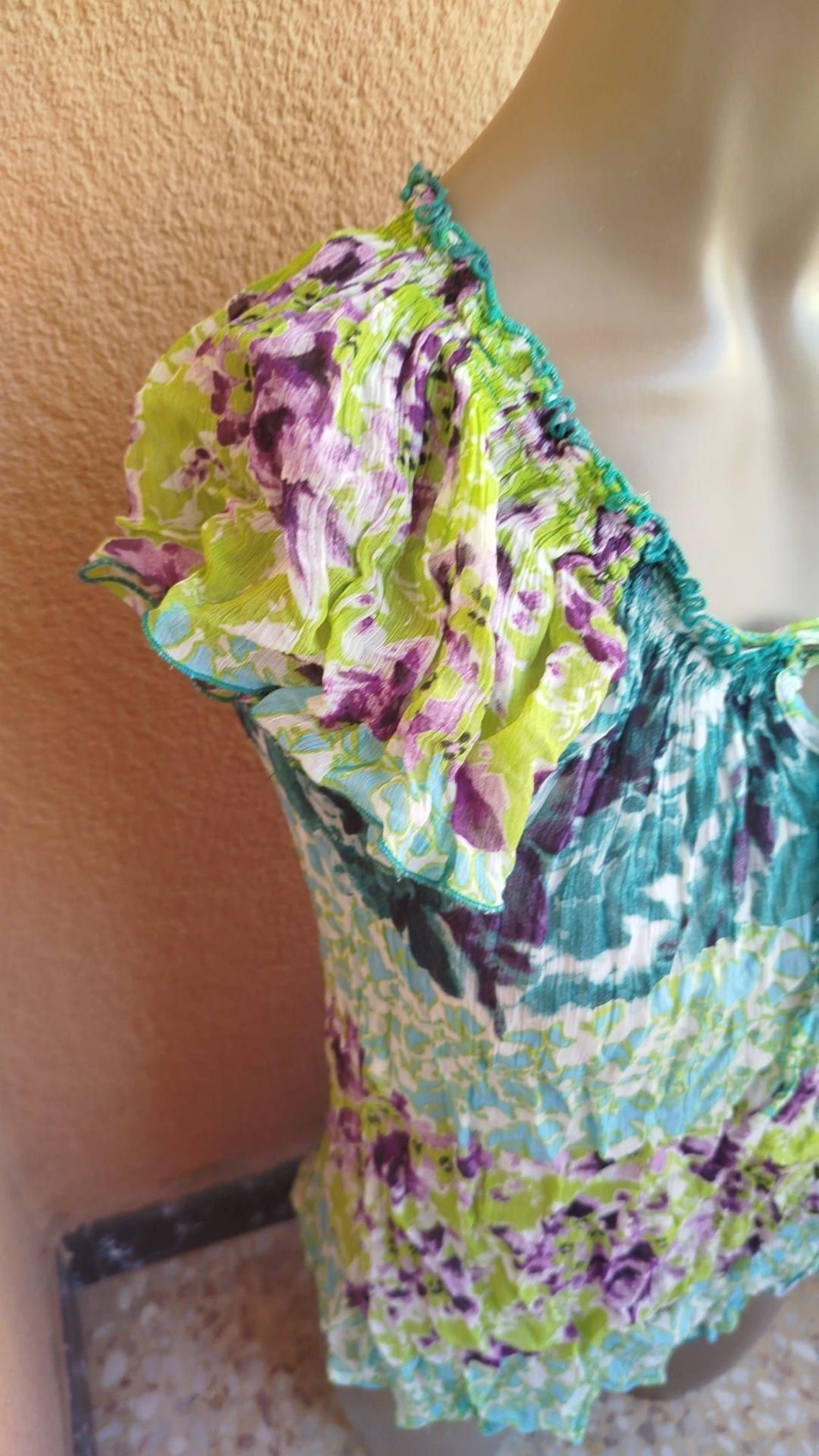 Bedrukte blouse maat M trucco – photo 2